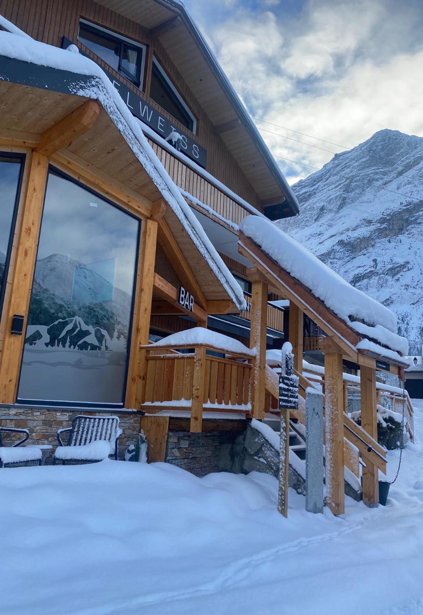 Hotel L'Edelweiss Pralognan-la-Vanoise Exteriör bild